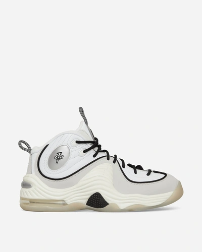 Nike White And Photon Dust Black Air Penny Ii Sneakers