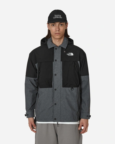 The North Face Fabric Mix Shirt Jacket In Black