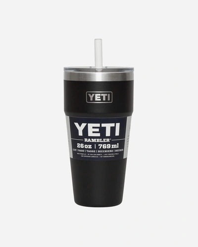 Yeti Rambler Straw Cup In Black
