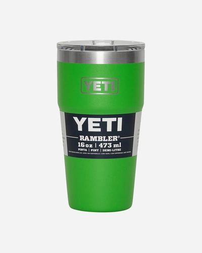 Yeti Rambler Pint Cup In Green