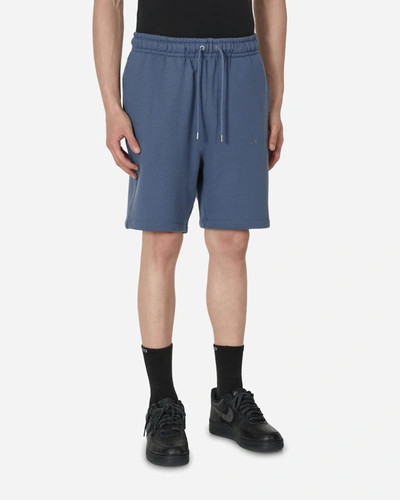 Nike Wordmark Fleece Shorts Diffused In Blue