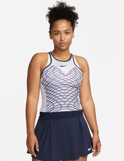 Nike Court Dri-fit Slam Tank In Purple