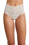 Hanky Panky Retro Lace Thong In White