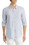 Hugo Boss Roger Slim Fit Button Front Shirt In Bright Blue