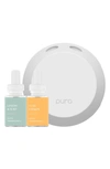 PURA YUZU CITRON & LINENS & SURF SMART DIFFUSER & FRAGRANCE SET