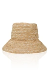 Gigi Burris Millinery Ida Raffia Bucket Hat In Neutrals