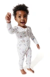 BELLABU BEAR KIDS' PIÑATA FITTED CONVERTIBLE FOOTIE PAJAMAS