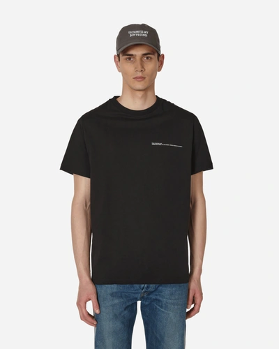 Slam Jam Basic T-shirt In Black