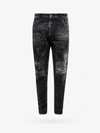 Dsquared2 Black Ripped Wash Cool Guy Jeans In Grey