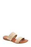 ANDRE ASSOUS NARICE CLEAR SLIDE SANDAL