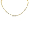 CZ BY KENNETH JAY LANE CONNECTED CZ CHAIN NECKLACE