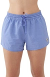 O'neill Boneyard Cover-up Shorts In Periwinkle