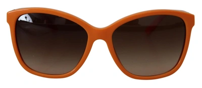 Dolce & Gabbana Orange Acetate Frame Round Shades Dg4170pm Sunglasses