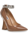 STEVE MADDEN ZIPPY WOMENS CHAIN POINTED TOE PUMPS
