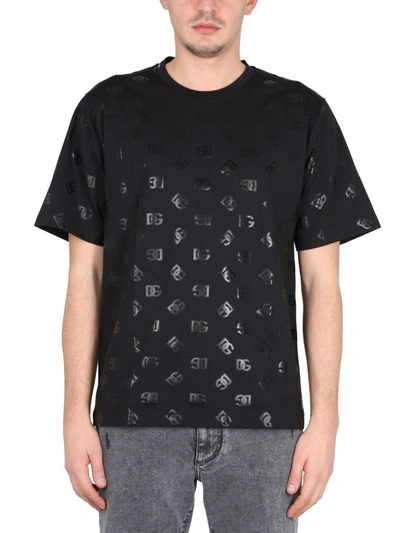 Dolce & Gabbana T-shirt Logo In Black