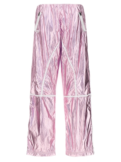 Tom Ford Laminated Track Trousers In Colour Carne Y Neutral