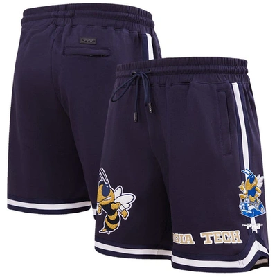Pro Standard Navy Georgia Tech Yellow Jackets Classic Shorts