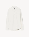 Nili Lotan Finn Shirt In Ivory