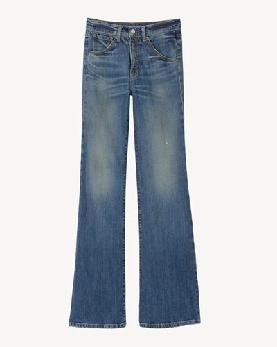 Nili Lotan Celia Flared Jeans In Classic Wash