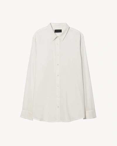 Nili Lotan Rigby Shirt In Ivory