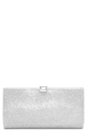 Stuart Weitzman The Vip Clutch In Silver
