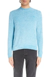 ACNE STUDIOS FUZZY RECYCLED POLYESTER CREWNECK SWEATER