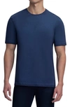 Bugatchi Short Sleeve Crewneck T-shirt In Navy