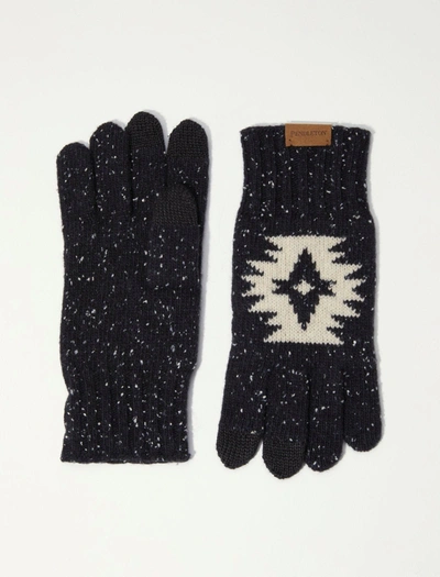 Lucky Brand Lambs Wool Gloves In Black