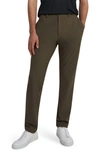 Theory Zaine Precision Ponte Knit Pants In Dark Moss