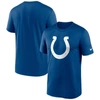 NIKE NIKE  ROYAL INDIANAPOLIS COLTS LEGEND LOGO PERFORMANCE T-SHIRT