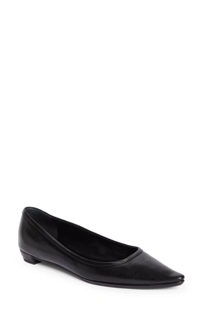 THE ROW CLAUDETTE POINTED TOE BALLET FLAT