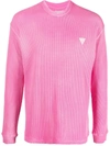 GUESS GUESS SWEATERS PINK