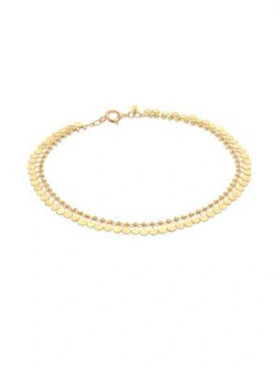 Sia Taylor Women's Dots 18k Yellow Gold Bracelet