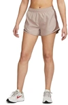 Nike Women's Tempo Brief-lined Running Shorts In Taupe/ Wolf Grey