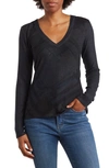 GO COUTURE GO COUTURE HOODED TUNIC SWEATER