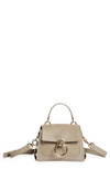 Chloé Mini Tess Day Bag In Motty Grey