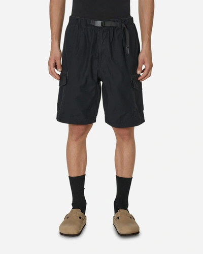 Wild Things Cotton Cargo Shorts In Black