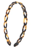 Alexandre De Paris Headband In Tortoise