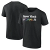 PROFILE PROFILE BLACK NEW YORK YANKEES BIG & TALL PRIDE T-SHIRT