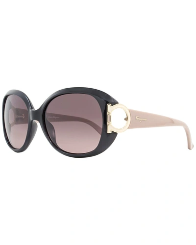 Ferragamo Women's Sf668s 57mm Sunglasses In Brown