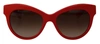 DOLCE & GABBANA Dolce & Gabbana Cat Eye Lens Floral Arm Shades DG4215 Women's Sunglasses