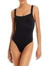 GOOD AMERICAN WOMENS STRETCH BIKINI BODYSUIT