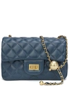 TIFFANY & FRED QUILTED LEATHER CROSSBODY SHOULDER BAG