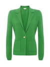 L AGENCE LACEY KNIT BLAZER