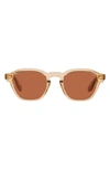OLIVER PEOPLES PEPPE 48MM SQUARE SUNGLASSES