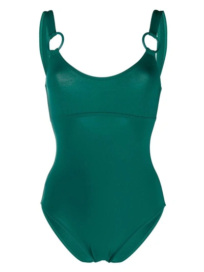 Eres Marcia Ring-detail Swimsuit In Green