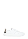 Herno Monogram-heel Low-top Sneakers In White