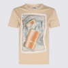 Lanvin Classic Scratch & Sniff T-shirt In Sand