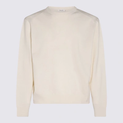 Lemaire Wool-knit Jumper In White