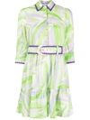 MC2 SAINT BARTH MC2 SAINT BARTH SHORT DRESS WITH BELT